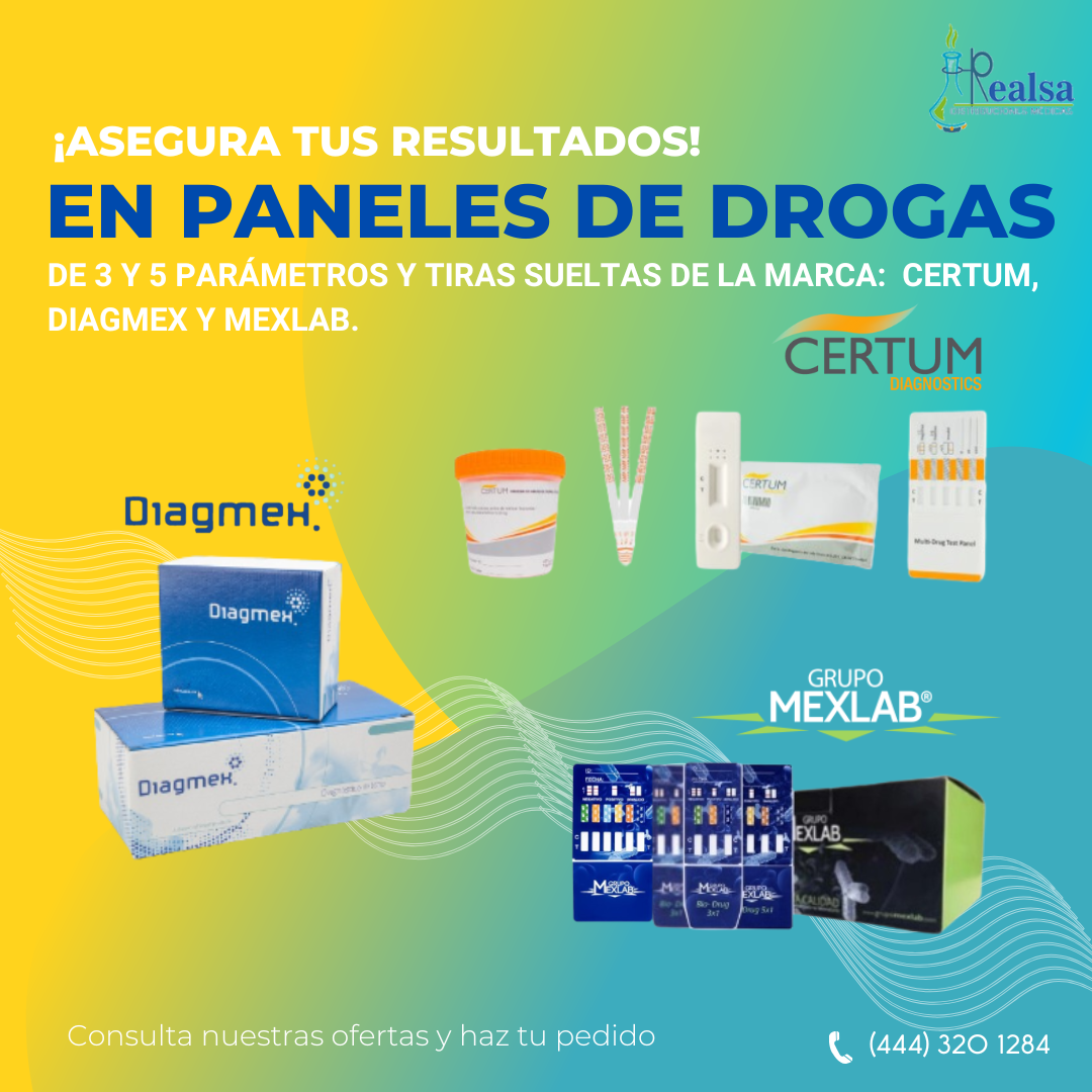 Promo de Paneles de Drogas